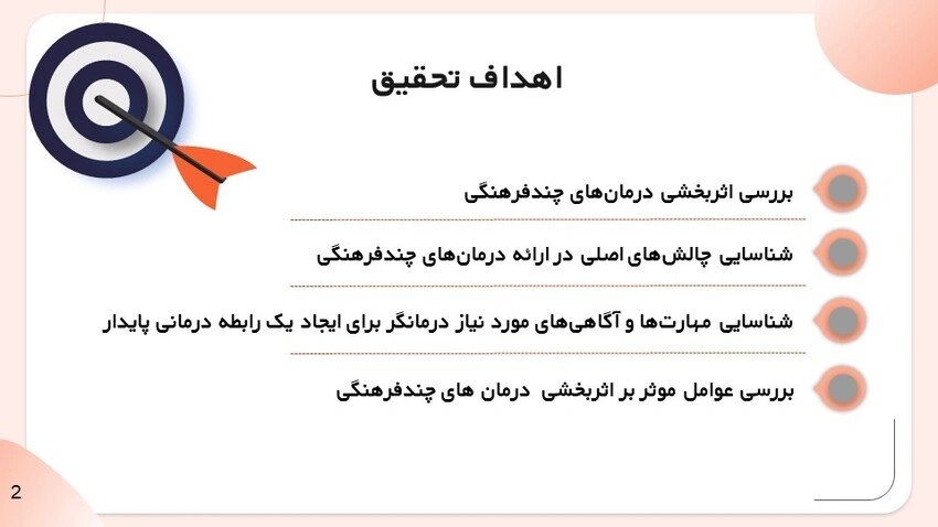 نمونه طراحی اسلاید اهداف تحقیق در طراحی پاورپوینت نمونه طراحی اسلاید اهداف تحقیق در طراحی پاورپوینت
