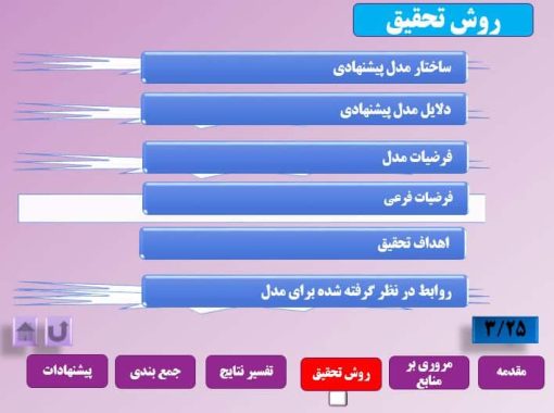 دانلود قالب پاورپوینت مدل کلاسیک - تصویر 2