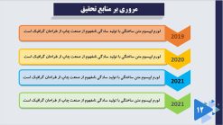 دانلود قالب پاورپوینت ساده و قابل ویرایش مدل مثلث - تصویر 7