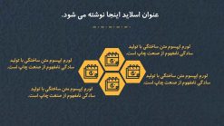 دانلود قالب پاورپوینت مذهبی و اسلیمی - مدل مناره - تصویر 4