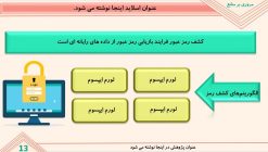 قالب پاورپوینت رشته کامپیوتر - مدل امنیت شبکه - تصویر 12
