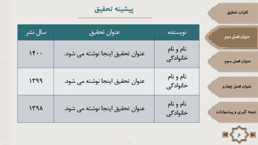 قالب پاورپوینت اسلامی طرح برهان (منودار) - تصویر 12