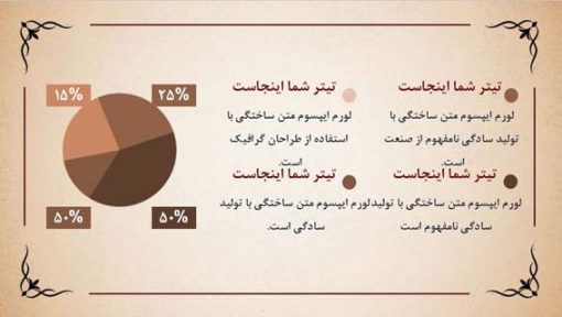 قالب پاورپوینت حرفه ای مدل نیلوفر (چندمنظوره) - تصویر 15
