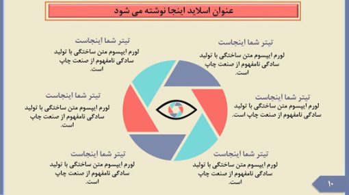 قالب پاورپوینت چشم پزشکی - تصویر 7