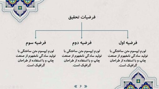 قالب پاورپوینت دانشجویی طرح هنر اسلامی - تصویر 18