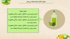 قالب پاورپوینت تغذیه و رژیم غذایی - تصویر 12