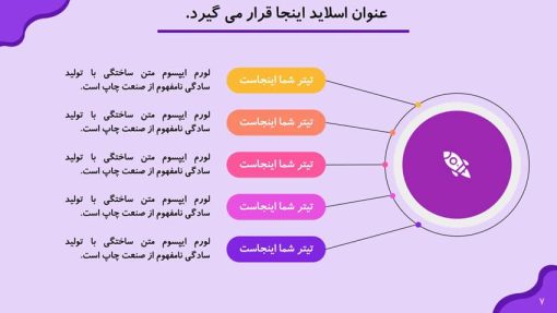 قالب پاورپوینت مدیریت پروژه - تصویر 22