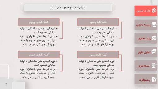 قالب پاورپوینت دفاع پایان نامه طرح پلی تک - تصویر 11