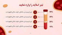 قالب پاورپوینت کلسترول خون - تصویر 9